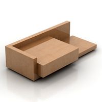 Bedside table 3D Model