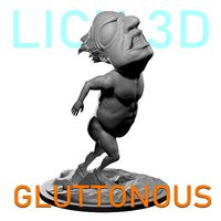 Gluttonous Titan runnnig - Attack on Titan - STL 3D PRINT | 3D