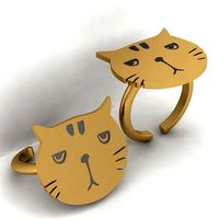 3d-model cat ring | 3D