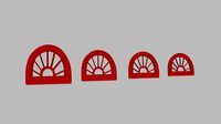 polymeric clay cutters pack 3d print | 3D