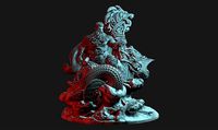 Thor Fishing for Jormungand | 3D