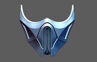 MK11 Mask Inspired by the Frost 3D print model | 3D