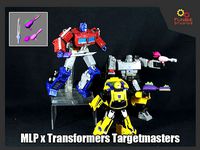 MLP x Transformers Targetmasters Set 1 | 3D