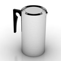 Coffee press pot 3D Model