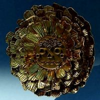 cempasuchil mexican flower pendant | 3D