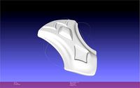 Final Fantasy XIV Dancer Chest Ornament Pieces | 3D