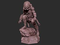 PREDATOR HUNTER FIGURE | 3D