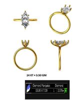 engagement ring | 3D