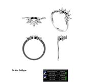 engagement ring | 3D