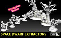 Space Dwarf Extractors Megapack ROYALTY FREE  VERSION | 3D