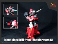 Ironhide Drill from Transformers Generation 1 | 3D