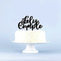 CAKE TOPPER FELIZ CUMPLE | 3D