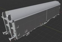 H0 1-87 scale Hbins 302 freight car | 3D