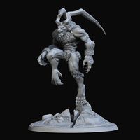 Ifrit Fire Demon from Final Fantasy VIII 3D Print Miniature | 3D