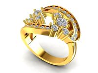 diamond ring for women 876 | 3D