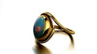 Opal ring 1 | 3D