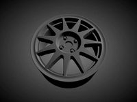 SPEEDLINE CORSE 2120 TURINI scalable and printable rims | 3D