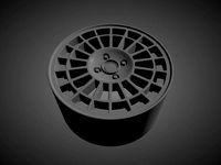 SPEEDLINE CORSE LANCIA DELTA  scalable and printable rims | 3D