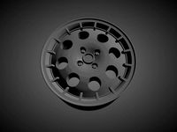 SPEEDLINE CORSE LANCIA DELTA OEM scalable and printable rims | 3D