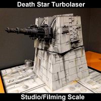 Death Star Turbolaser Turret - Filming Scale | 3D