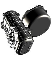 Transaxle Sequential Gearbox Transmission w bellhousing  | 3D