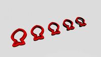polymeric clay cutters- earrings | 3D