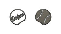 Los Angeles Dodgers LA Baseball Slide on Mickey Mouse Ears V5 | 3D