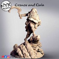 Titan Cronos and Gaia | 3D