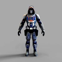 Taskmaster Wearable Accurate Armor from Black Widow Movie | 3D
