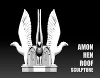 Amon Hen Roof Sculpture | 3D