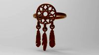 Ring DreamCatcher | 3D