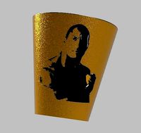 Dwayne Johnson gobelet The Rocks | 3D