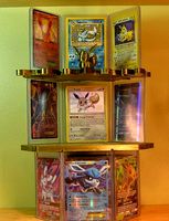 Eeveelution card display tower or stands | 3D