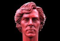 Sherlock Benedict Cumberbatch Head | 3D