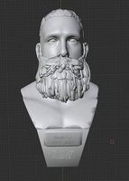Brodie Lee AEW Bust and Stand | 3D