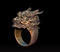 Japan Dragon ring | 3D