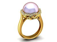 pearl ring 1386 | 3D