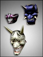 Hannya mask Pack | 3D