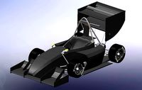 2017 FSAE car with full design document | 3D