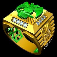 menRing eagle | 3D