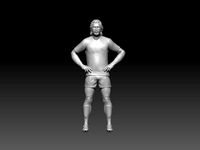 Gerd Mueller - the german soccer legend | 3D