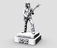 cliff williams ACDC - 3Dprinting | 3D