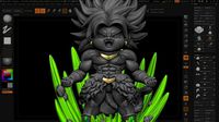BROLY chibi model for 3d printing | 3D