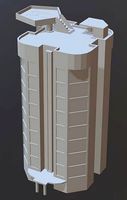 Low poly headquarter skyscraper | 3D