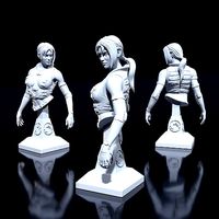 Sonya Bland MK 9 BUST | 3D