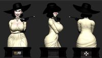 BUST LADY DIMITRESCU - PEN HOLDER  - NSFW VERSION | 3D