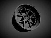 New for 2021 Rotiform KPS with tires for Hotwheels | 3D