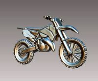 KTM 125 Motorcycle | 3D