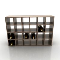 Winerack 3D Model