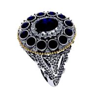 Cocktail rings stylish and luxery | 3D